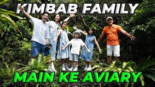 REAKSI KIMBAB FAMILY KELILING AVIARY MOOD BANGET [upl. by Apeed]