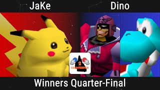 CounterPick 2 Winners Quarters  JaKe Pikachu vs Dino Falcon Yoshi [upl. by Nawoj]