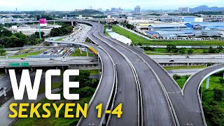 WCE Seksyen 1 2 3 amp 4 Banting  Lebuhraya SKVE  KESAS  Lebuhraya Persekutuan  Bukit Raja [upl. by Bagger]