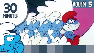 30 minuter av Smurfarna • Volym 5 • Smurfarna [upl. by Lian528]