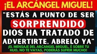 NO LLORES DESPUÉS ESCUCHA ESTE MENSAJE DE DIOS UN GRAN PROBLEMA SE ACERCAquot🌈 MENSAJE DE LOS ÁNGELES [upl. by Lochner]