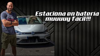 Como ESTACIONAR en BATERÍA COMO ESTACIONAR un COCHE EN BATERIA [upl. by Ahsiekan152]