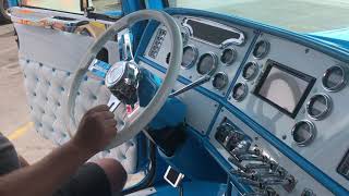 Dan Brubaker Gives Us A Tour of his 2003 Peterbilt [upl. by Einon]