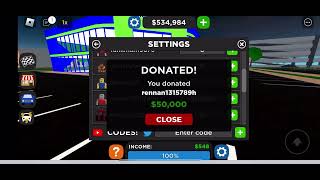 how to donate in car dealership tycoon [upl. by Marthena]