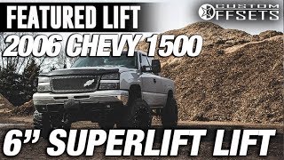 Featured Lift 6quot Superlift Lift Kit 2006 Chevy 1500 [upl. by Isnyl]