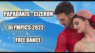 PapadakisCizeron Olympics FD 2022 Slow motion How and why they got gold medals [upl. by Prestige]