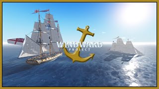 Windward Gameplay  RN vs USN Cinematic  Battle [upl. by Costanzia]