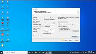 How to Setup Outlook 2013 in Windows 10  Configure POP3 in Outlook [upl. by Dnalyk]