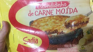 Escondidinho de carne moída Sadia [upl. by Humpage721]