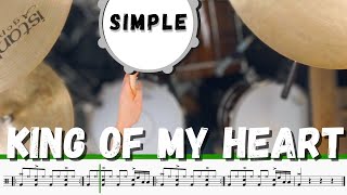 Simple Drums for King of My Heart by Bethel Music [upl. by Assedo]