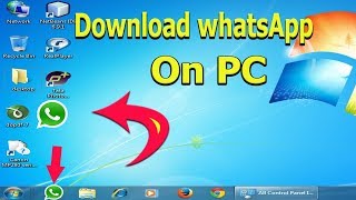 How to download whatsapp on computer and laptop and pc free urdu hindi [upl. by Niai]