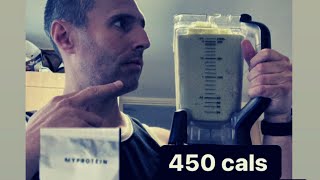 Anabolic High Protein Breakfast Shake 450 Cal  Smithys Fitness [upl. by Ahsieit]