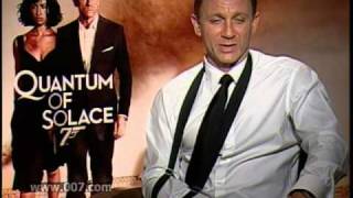 Daniel Craig interview Bond 007 Quantum of Solace with Carrie Keagan [upl. by Anayit484]