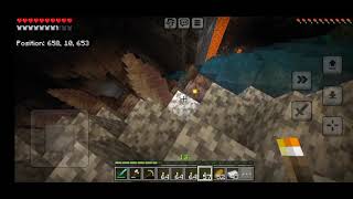 MINECRAFT GAMEPLAY 3  mining the mountain [upl. by Lisabeth]