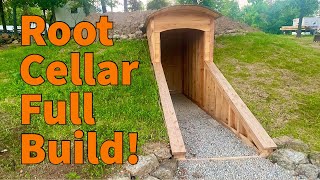 Root Cellar Build  Possible Storm Shelter [upl. by Aikar680]