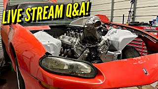 Hangout with HOSS Live Stream QampA— Upcoming Racing Events Shop talk Future plans and more [upl. by Odragde]