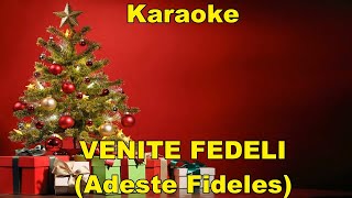 cover strumentale  Venite fedeli Canzone di natale con Testo [upl. by Matthus]