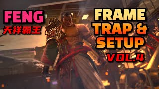 Feng Frame Trap amp Setup Vol4🔥tekken8fengwei fengsetup [upl. by Rossie]