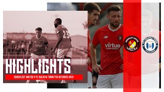 HIGHLIGHTS  Ebbsfleet United V FC Halifax Town [upl. by Htebharas543]