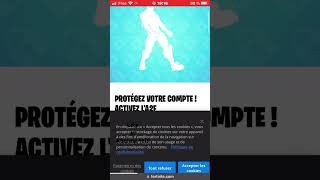 Tuto comment activer l’a2fil faut se connecter à son compte fortnite [upl. by Lexis]