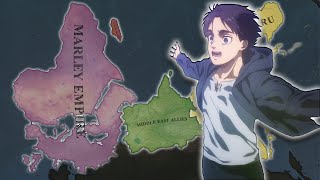 Attack On Titan Final Season  Hoi4 Timelapse [upl. by Gora]