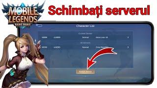 Cum se schimbăschimbă serverul în Mobile Legends 2024  Schimbarea serverului MLBB [upl. by Madaras649]