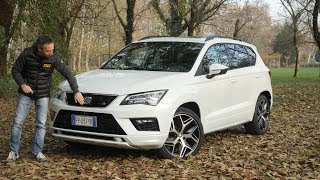 Tecnologia Seat scopriamola su Ateca FR con Andrea Galeazzi [upl. by Yttel992]