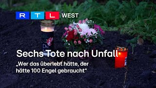 6 Tote nach Unfall „Wer das überlebt hätte der hätte 100 Engel gebraucht“  RTL WEST 19112024 [upl. by Cower]