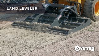 Land Leveler with Scarifier  Skid Steer Attachment [upl. by Tolkan]