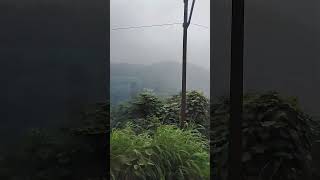 GB Ghodbunder Road morning rain ghodbunderroad thane ghodbunder mirabhayandar live viralvideo [upl. by Yramanna]