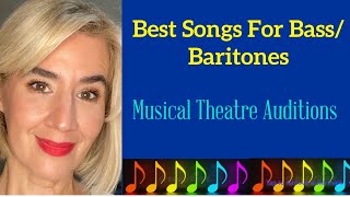 Best BassBaritone Songs Great for Musical Theatre Auditions [upl. by Enyawd848]