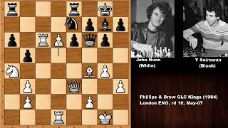 John Nunn vs Yasser Seirawan  London 1984 [upl. by Gertruda]