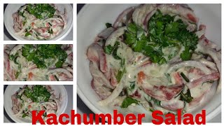 Kachumber Salad Recipe😍कचुंबर सलाद😋khatta Meetha Saladshorts youtubeshorts jannatizaika tasty [upl. by Noemi617]