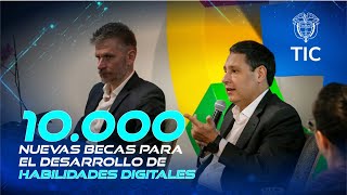 MinTIC y Google anuncian 10000 nuevas becas para el desarrollo de habilidades digitales [upl. by Pelaga902]