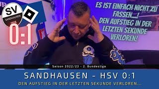 🔴 LIVE Sandhausen  HSV 01  Saisonfinale Es geht um den AUFSTIEG JUNGS [upl. by Sidoeht285]