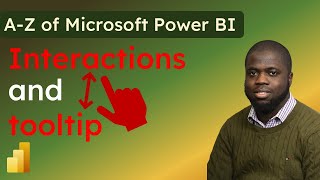 Interactions and tooltip in Power BI [upl. by Jun]