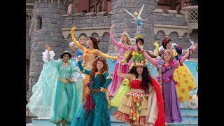 Festival Pirates et Princesses  Disneyland Paris 20042018  Team Princesses Main Street [upl. by Dumond]