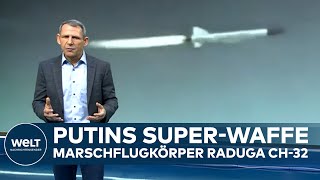 UKRAINE KRIEG Putins tödlichste Waffe Der SuperMarschflugkörper Raduga Ch32 [upl. by Ainit]