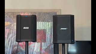 Part 3 Sound Test AB Demonstration Bose S1Pro compared to Alto Busker Is There a Clear Winner [upl. by Ecaidnac413]