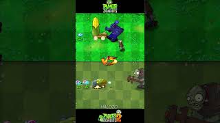 Pvz vs pvz 2  Snow Pea Cob Cannon Plant Team Vs Gargantuar zombie shorts [upl. by Cece241]