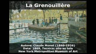 La Grenouillere di Claude Monet Analizzato da Michelangelo Moggia [upl. by Enyamrahs]