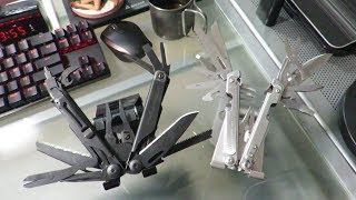 Leatherman FREE P4 vs SURGE BLACK OXIDE  Sublime ASMR Video [upl. by Philomena]