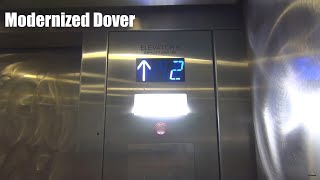 Modernized Dover Hydraulic Elevator 2 at the Northeast Deck  North Star Mall  San Antonio TX [upl. by Krug114]