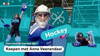 KEEPEN met OLYMPISCH hockeyster Anne VEENENDAAL  Hoe moeilijk kan het zijn  NOS Sport [upl. by Joris]