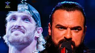 Drew McIntyre has warned fellow WWE star Logan Paul not to stalk him on social mediasports [upl. by Odnomor4]