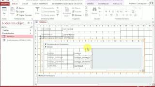 Como crear un subformulario en Access [upl. by Burman]