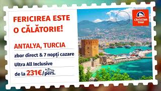 Vacanta Turcia  Antalya Christian Tour [upl. by Amada]