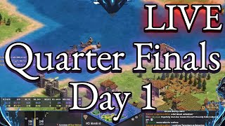 Hidden Cup 5 LIVE  Quarter Finals  Day 1 [upl. by Ainessej]