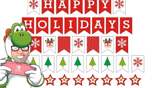 Happy Holidays Stream from Adams Nintendo World [upl. by Nlycaj]