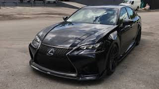 Diegos Modified 2018 Lexus GS F NittoRSRToms RacingVossen Wheels [upl. by Gove]